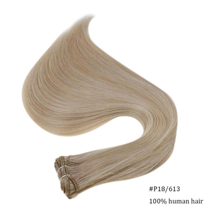 Hair Weft Extensions Human Hair 14-24" Soft Hair Bundles for Women Hair Weaves Hair Extensions