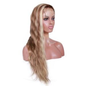 Wholesale Natural Straight Malaysian Full Lace Front Mink Human Hair Wig for Black Women
