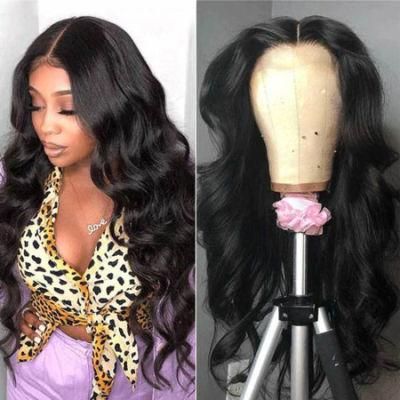 Wholesale 10 Inch Human Hair 4*4 Lace Front Wig Body Wave Wig Lace Closure Wig