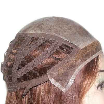 Machine Made Weft with Injected Skin Top Mono Lace Front Women Hair Systems
