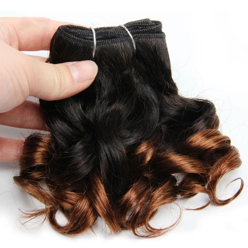 Curly Human Hair Bundles 100% Human Hair Bundles Brazilian Hair Weave Bundles Color Curly Hair