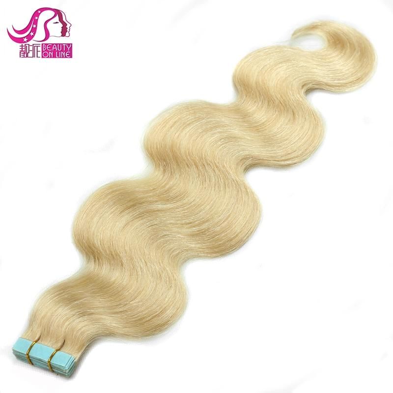 20PCS/Pack Best Quality Hot Sale Pre-Bond Single Tape Hair Extension