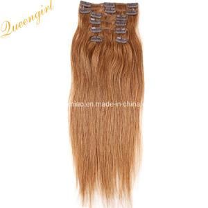 Silk Straight Wavy Hair Extensions Weave Blonde Brown Clip Brazilian Hair Bundles