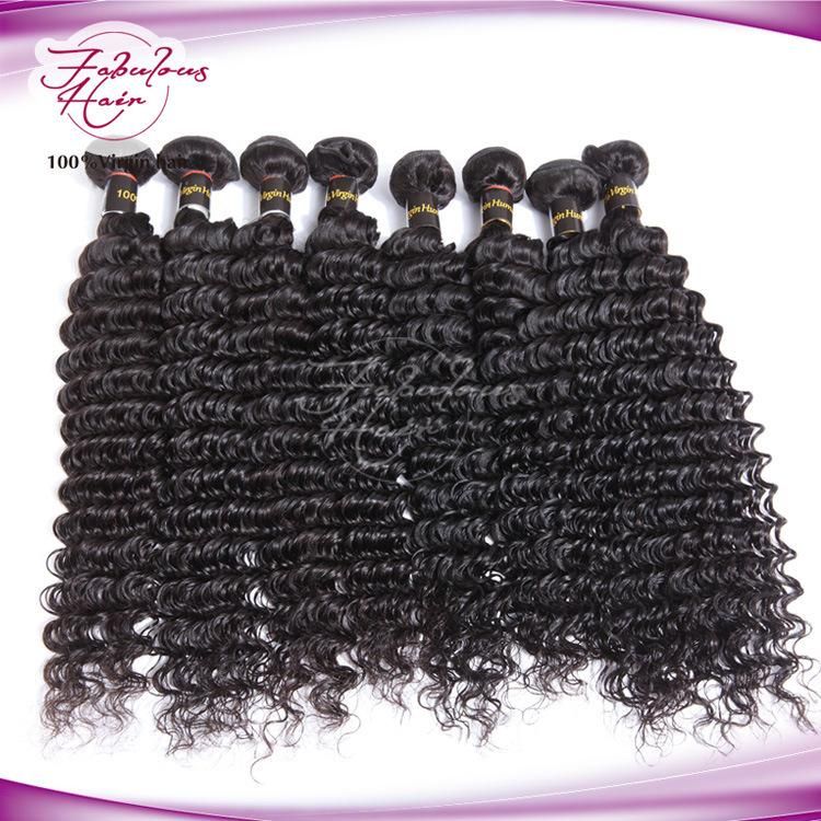 Natural Human Hair Weft Unprocessed Virgin Peruvian Hair Extension