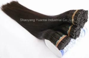 Popular Top Quality Chinese/Indian/ Brazilian I-Tip Hair Stick Tip Human Hair Extension