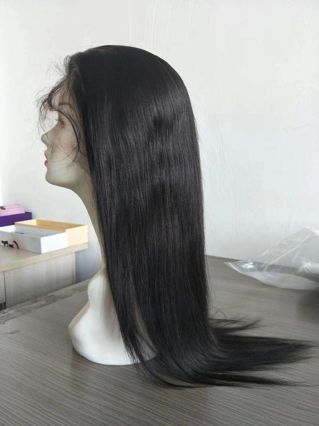 150% Density Body Wave Virgin Hair Transparent Lace Front Wigs