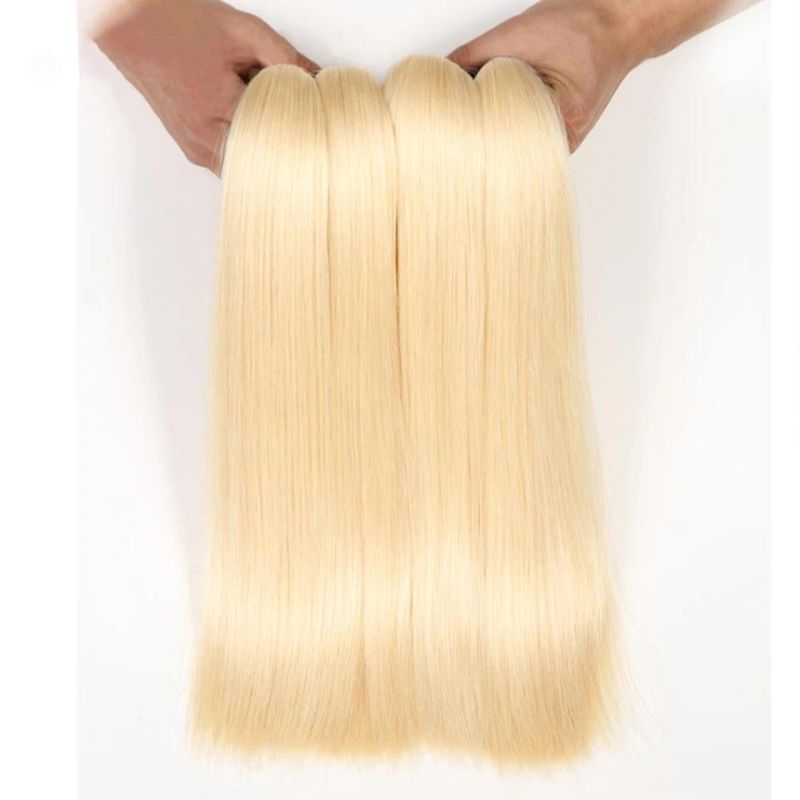613 Honey Blonde Bundles Brazilian Hair Weave Bundles Strong Weft Straight Human Hair Bundles Extension Remy