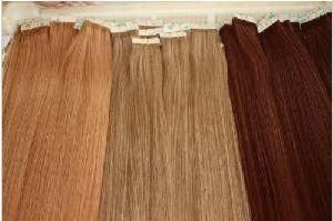 Human Hair Tape Hair Weft Extension