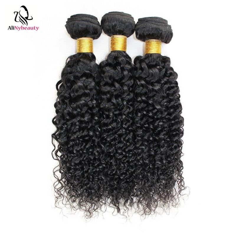 Alinybeauty Hot Selling Jerry Curly Hair 100% Brazilian Hair
