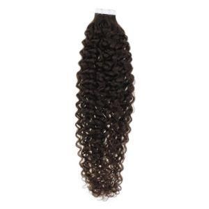Tape Hair Extensions Natural Deep Wave Human Hair Extensions
