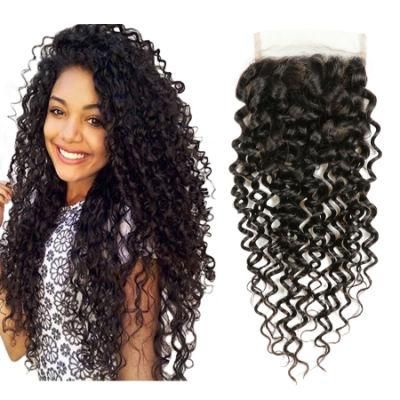 Kbeth Wholesale 10A Grade Fast Delivery Natural Color 8-32 Inch Cuticle Aligned Malaysian Kinky Curly Human Hair Bundles with Closure