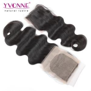 Brazilian Body Wave Human Hair Silk Base Closure