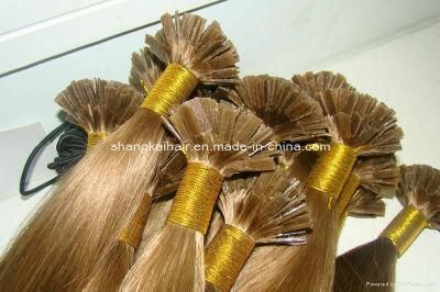 Flat Tip Hair Keratin Extension Indian Remy Human Hair