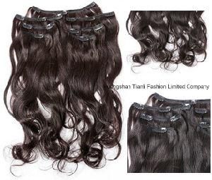Indian Virgin Remy 7PCS Clip-in Hair Extension Available in Various Colors