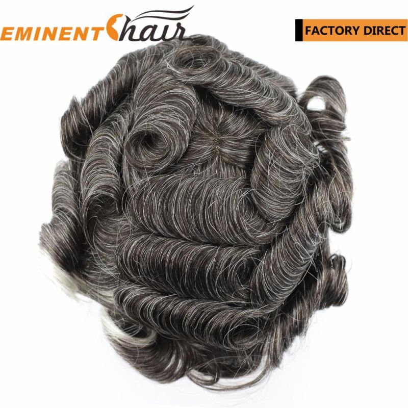 Natural Hairline Human Hair Lace Toupee
