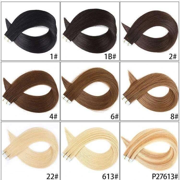Tape Human Hair Extension 20PCS/Lot 100% Brazilian Virgin Hair