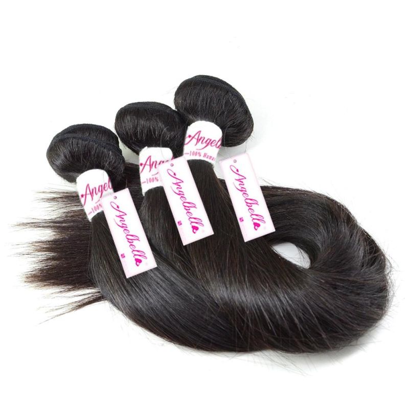 Angelbella 100% Virgin Mink Brazilian Hair Weave Bundles Human Hair Extensions Products