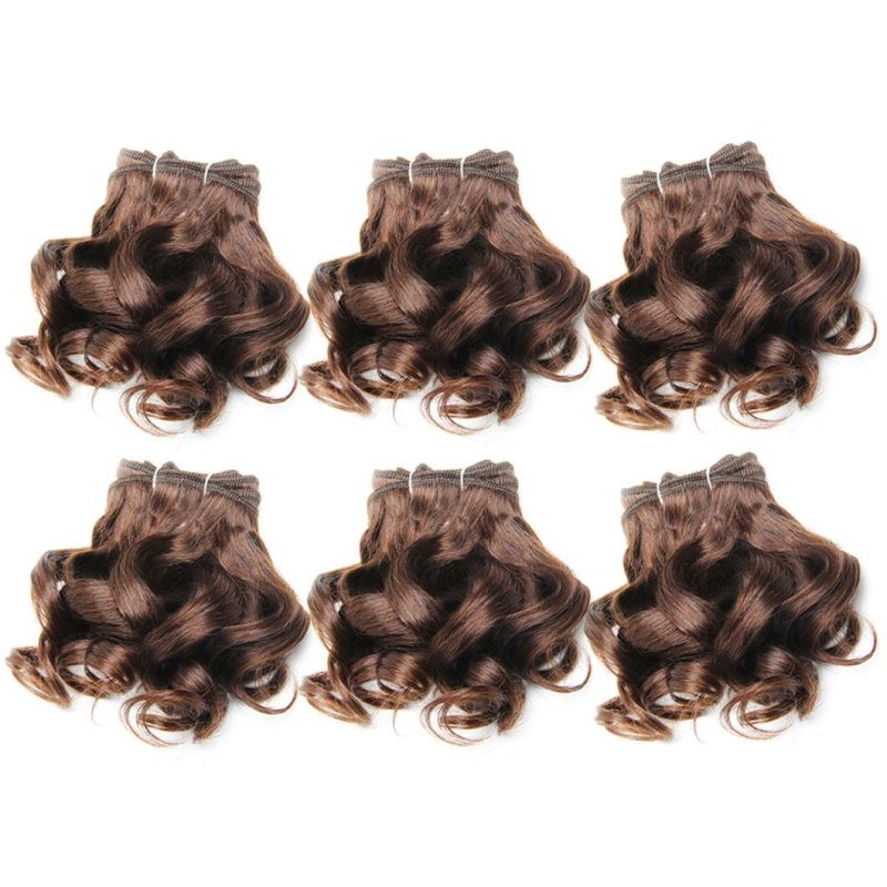 Curly Human Hair Bundles 100% Human Hair Bundles Brazilian Hair Weave Bundles Color Curly Hair