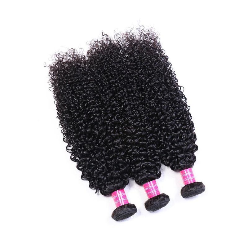 Processed Mink Hair Bundles Vendors Human Hair Extension Curly Hair Bundles