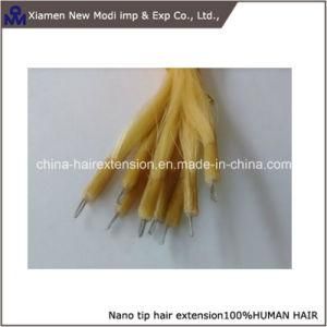 Blonde Human Hair 2g Nano Bead Hair Extension