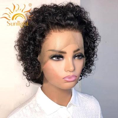 Sunlight Pixie Curly 13X1lace Front Wig