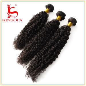 Brazilian Virgin Hair Curly Style Crochet Human Hair Weave Hair