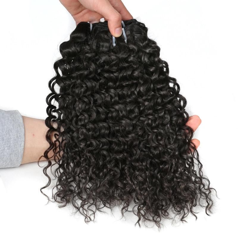 Top Sell Brand Silver Human Hair Extensions Double Drawn Remy Russian Hair Weft