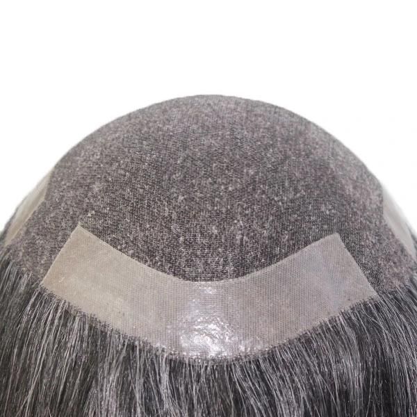 Fine Welded Mono Invisible and Durable Base Men′s Toupee Hair Products