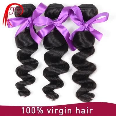 100% Virgin Remy Brazilian Loose Wave Human Hair Extensions