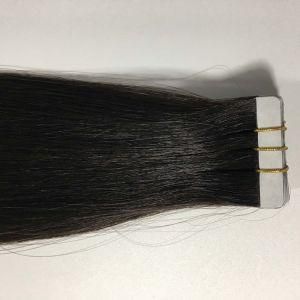 1b# Straight Us Skin Tape PU Virgin Remy Human Hair Extensions