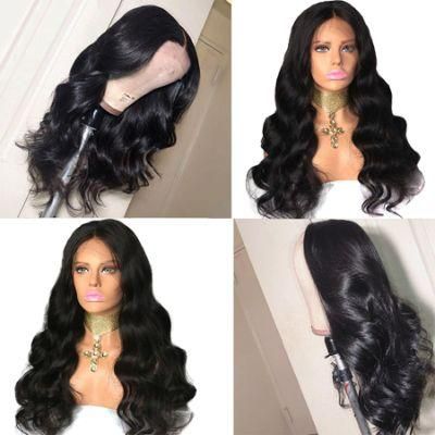 13X6 Lace Front Wig Body Wave Virgin Human Hair Wigs 180% Density
