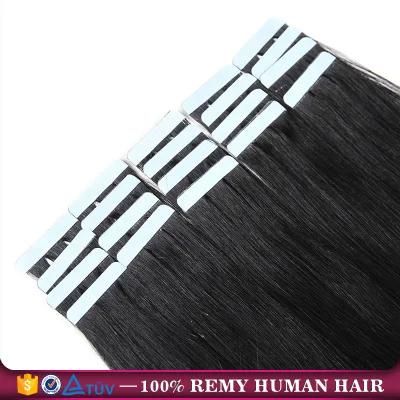 Tape Human Hair Extension 20PCS/Lot 100% Brazilian Virgin Hair