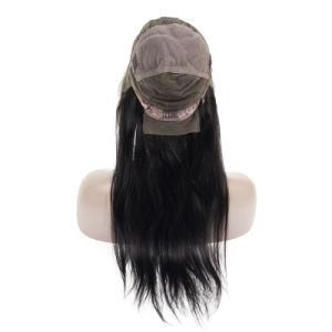 100 Brazilian Virgin Human Hair Straight Full Lace Wig Hand Made
