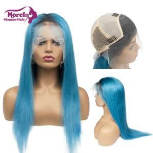Morein Colorful 12A Cutical Aligned Hair Virgin Full Lace Human Hair Wig