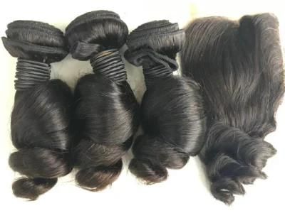 The Best Hair Vendors Human Hair Extenstions Cheap Bundle Deals with Closure