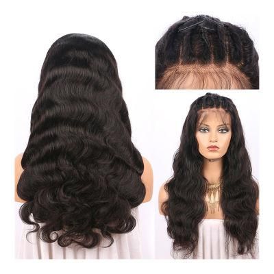 Kbeth Human Hair Wigs for France Black Lady Remy 100 Virgin Indian Human Mink Body Wave Frontal Closure Swiss Transparent Full Lace Wigs China
