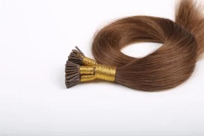 Keratin Nail U Tip Hair Extensions Fusion Human Hair Pre Bonded Capsule Non-Remy Straight 1g/PC 16 20 24 Inch