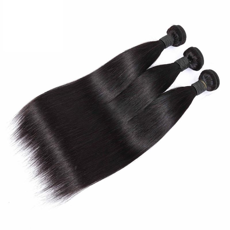 Human Hair Extension Air Bundles Cuticle Aligned Virgin Hair Hair Weft