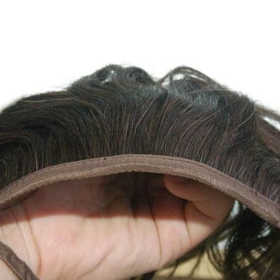 Human Hair Machine Made Hair Replacement