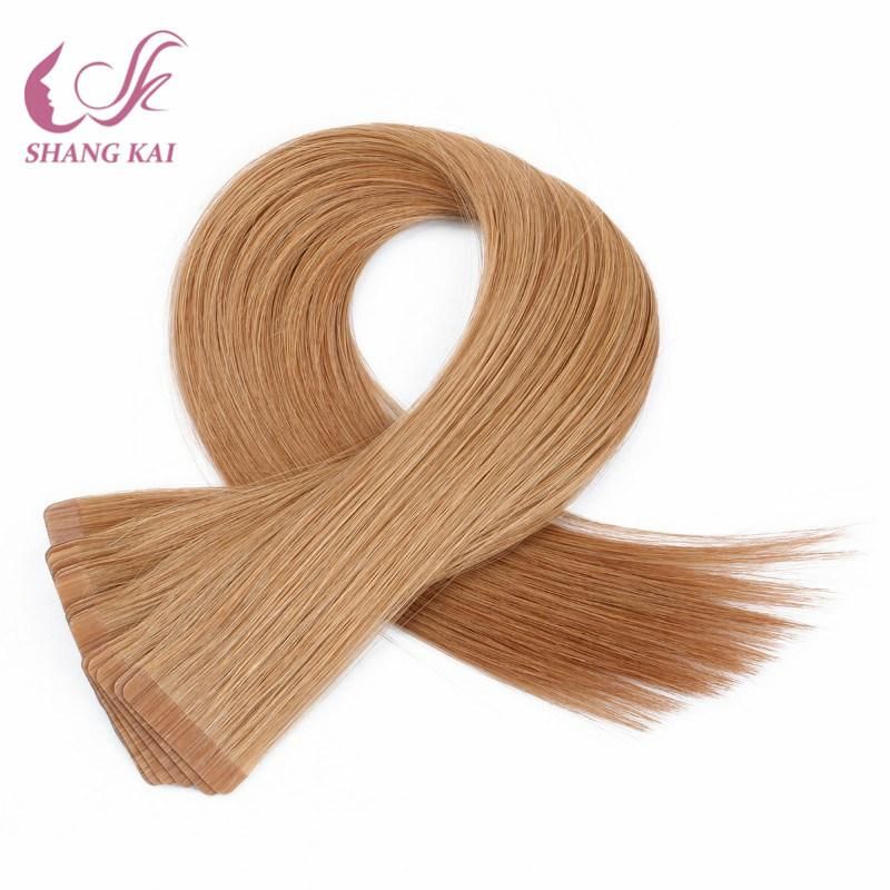 Salon Grade Thick End Virgin Human Hair Tape in Extension