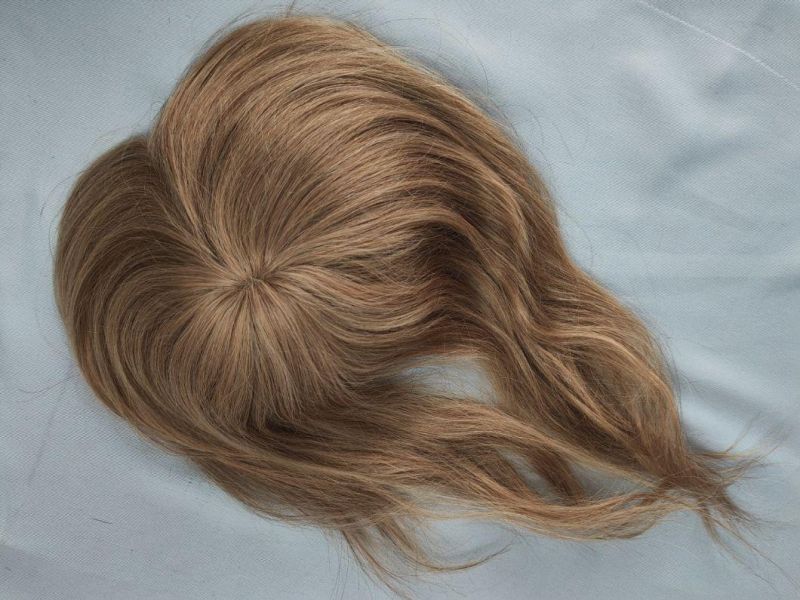 2022 Most Popular Ventilated Fine Welded Mono Human Hair Wig Made of Human Remy Hair