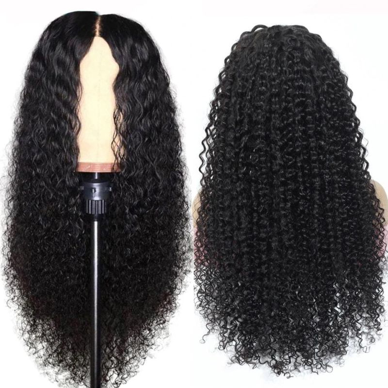 Natural Black Color Brazilian Virgin Hair 180% Density 13X4 13X6 HD Lace Frontal Human Hair Wig