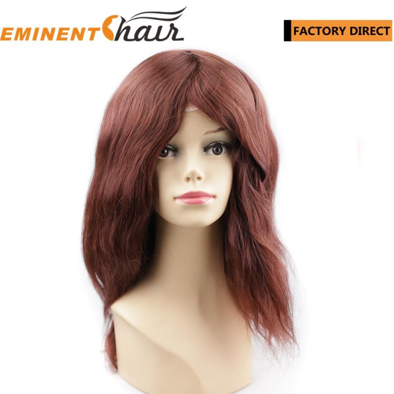 Durable Mono Base Mongolian Hair Lace Front Wig