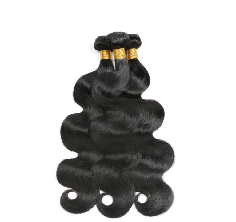 Brazilian Hair Body Wave Bundles with Closure Human Hair Bundles with Closure Lace Closure Remy Human Hair Extension