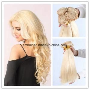 Hot Selling High Quality Wholesale Price 613 Color Straight Hair Weave Brazilian Human Hair Weave