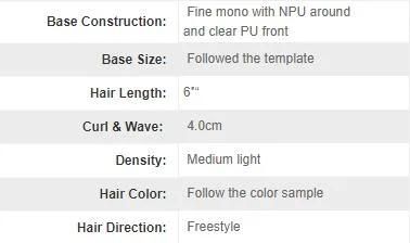 Lw1794 Factory Direct Mono Hair Products