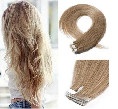 Pink Colors Tape Pre-Bonded Hair Extension Virgin Human Hair