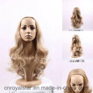 New Fashion Brown Curly Wig Remy Female Synthetic Hair
