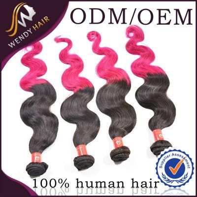Ombre Color High Quality Peruvian Human Hair Body Wave