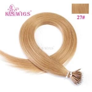 Nano Ring Extensions Brazilian Remy Human Hair